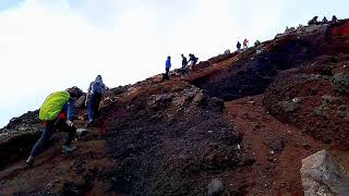 Story wa 30 detik pendaki gunung🗻. Atap jawa tengah, gunung slamet