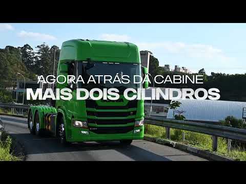 Scania apresenta 6x4 a gás