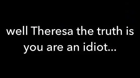 Just for you, Theresa Caldwell
