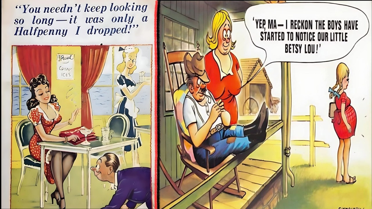 Funny COMICS  😂 Funny Vintage Comic Strips| Try Not to Laugh! #FunnyComics