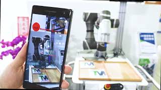 Programming a Collaborative robot through Augmented Reallity