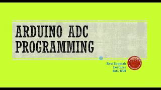 Arduino ADC