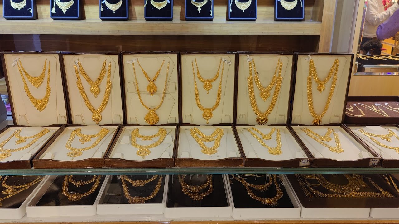 New Designs Light Weight Wedding Sets with Price/NSK Thangamaaligai