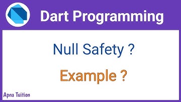 #5 Dart : Null Safety In Dart || Null Safety In Flutter || Hindi || Dart For Flutter || Vivek Lodh