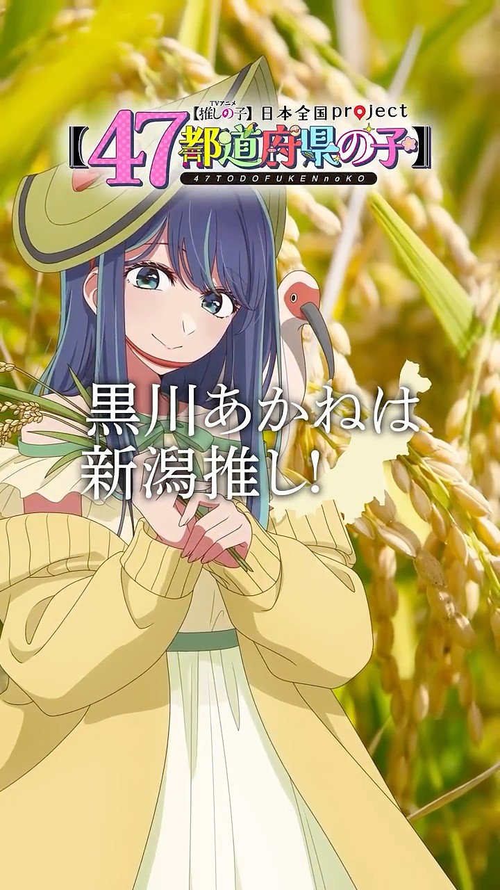 推しの子】【47都道府県の子】新潟ビジュアルSpecial動画 #アニメ
