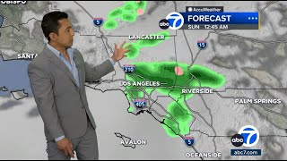 Late Season Storm To Bring Light Rain, Cold Temps, Wind To Southern California This Weekend