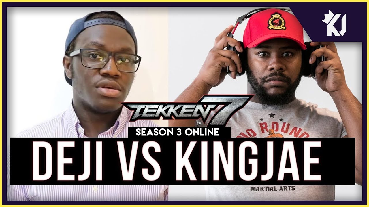 Deji/ComedyGamer vs King Jae ! - Tekken 7 Season 3 Online Matches