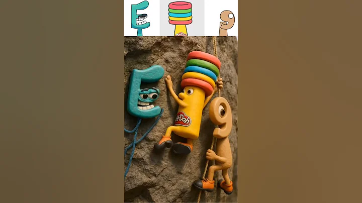 Sprunki OC_ E from Alphabet Lore X Play-Doh X Emoji 66 Phase Rock climbing Life #sprunki #incredibox