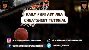 Daily Fantasy NBA Cheatsheet Tutorial & Opening Night Picks for DraftKings & FanDuel