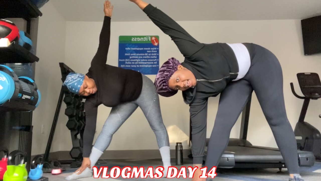 VLOGMAS DAY 14 🎄|| Spend a Saturday with me |Week 1 day 1 in the gym *I ...