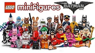 Lego Minifigures Batman Movie Series Pictures