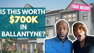This $700K Ballantyne Townhome Has a Secret Office [Tri Pointe Aster]