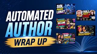 The Automated Author Wrap Up - Episodes 25, 26, 27, 28, and 29