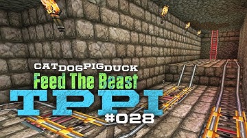 FTB TPPI Modpack - Automated Railcraft Wool Loader and Unloader - 028