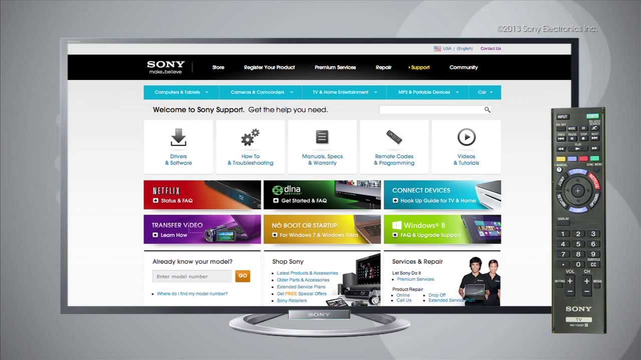 Sony Bravia How To Setup And Use Screen Mirroring Youtube