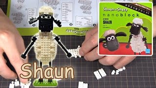 【新作nanoblock】Shaun the Sheep SHAUN ひつじのショーンを作ってみました!