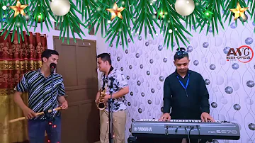 Top Medley Lagu Natal | Seruling dan Saxophone Maut