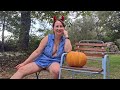 Halloween pumpkin preparing for halloween mila naturist