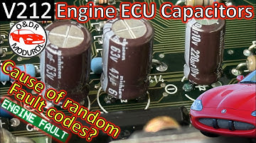 Jaguar XK8 Engine Fault, Ignition Malfunction? Fix with ECU/ECM Capacitor Repair. XKR X100 Modurol