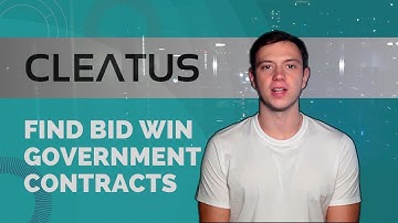 CLEATUS- Find, Bid, Win government contracts with AI