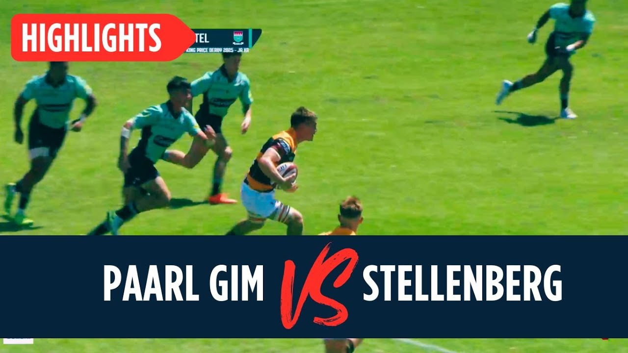 Rugby Highlights - 1st Paarl Gimnasium vs 1st Stellenberg High School - 15 March 2025