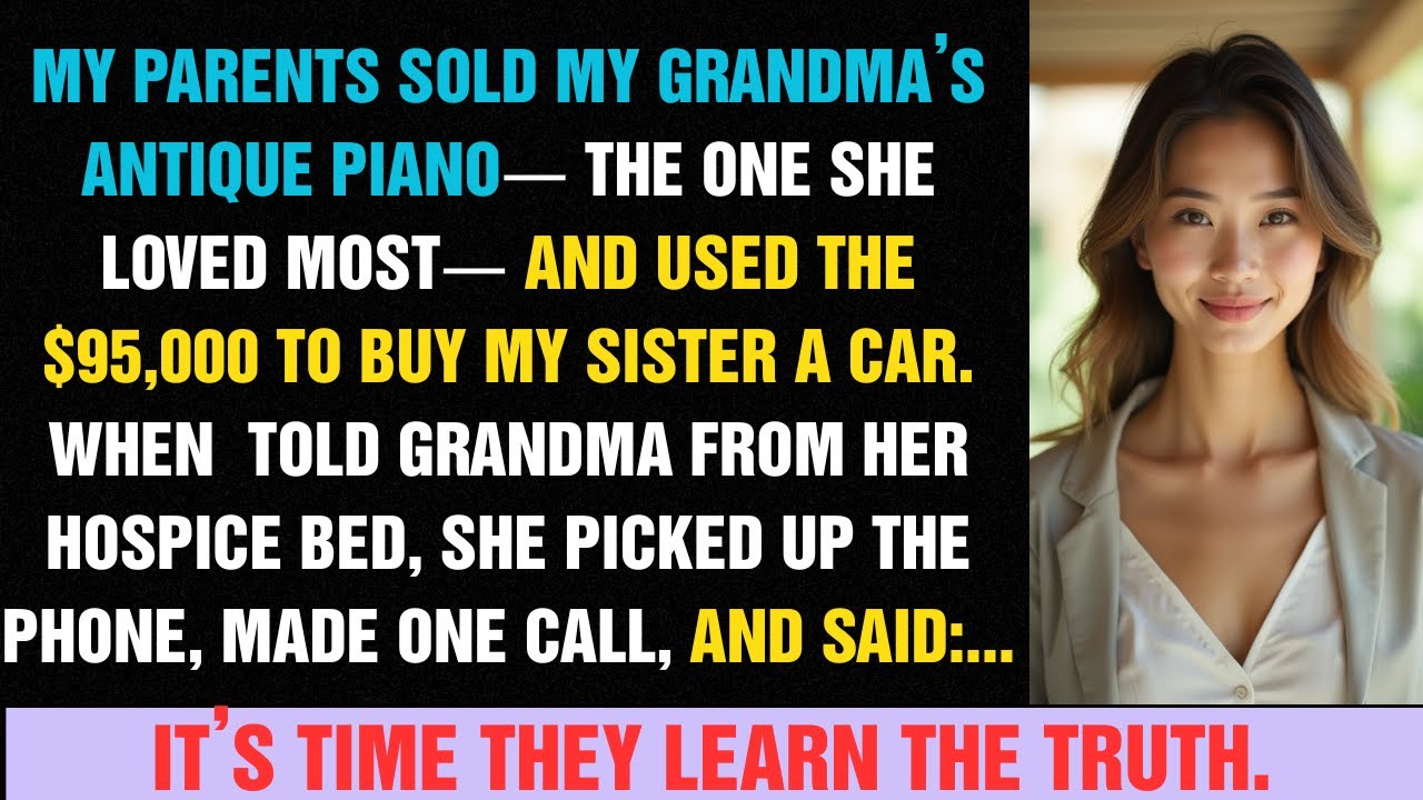 My Family Used My Inheritance on My Sister—Grandma’s One Call Changed Everything...