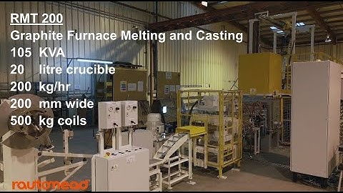 Rautomead RMT200 Horizontal Continuous Casting Machine