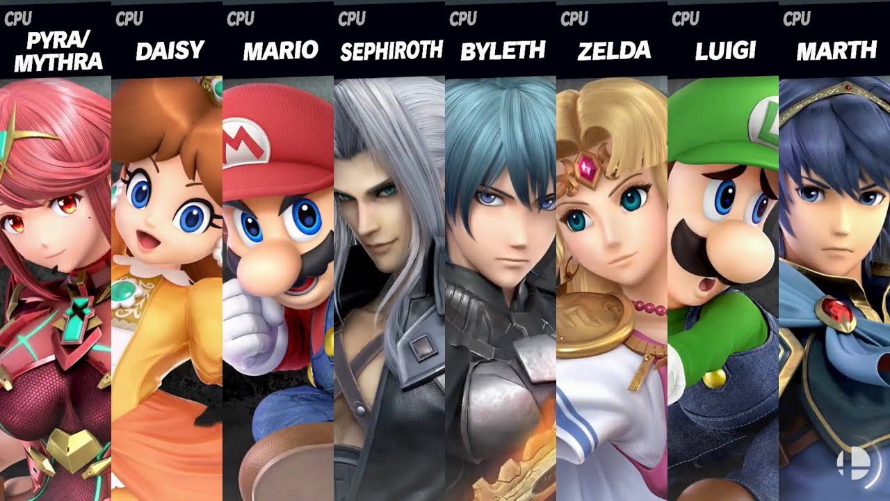 Super Smash Bros. Ultimate - Mario Galaxy and Hollow Bastion (Omega)