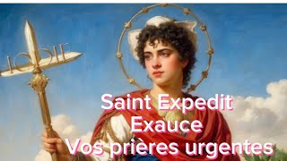 Prière à Saint Expédit pour exaucer les demandes urgentes