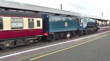 60532 Blue Peter @ Newcastle with The Edinburgh Christmas Market Day 1 on 27th November 2025