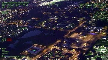 Man Arrested After Pointing Laser at Police Helicopter in Florida Neighborhood