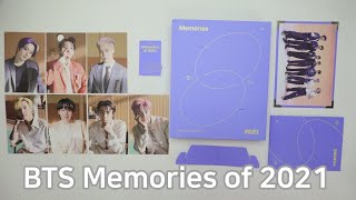 BTS MEMORIES OF 2021 DVD Unboxing Their memories are my memories too! 방탄소년단 메모리즈 2021 언박싱