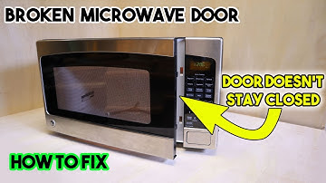 Broken Microwave Door | How To Fix