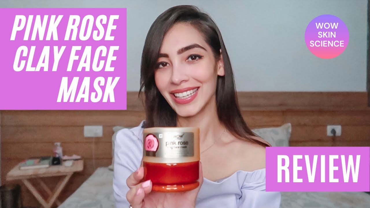 WOW SKIN SCIENCE / PINK ROSE CLAY FACE MASK