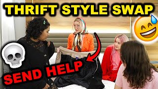 STYLE SWAP THRIFT HAUL!!! Thrifted Try On Haul | So You Think You Can Thrift Ep2 | THRIFTMAS DAY 12