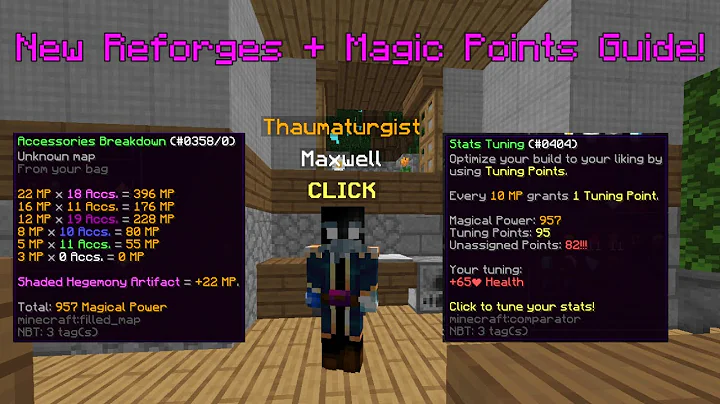 New OP Reforges + Magic Points and Stat Tuning Full Guide! (Hypixel Skyblock) - DayDayNews