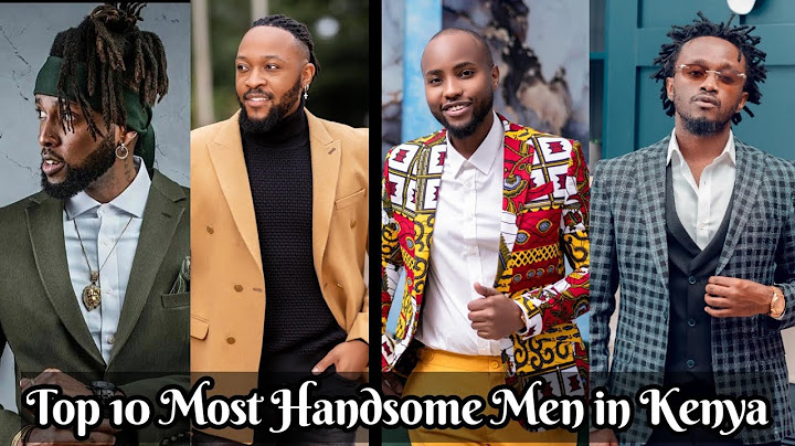 Top 10 Most Handsome Men in Kenya . bahati dj mo otile brown