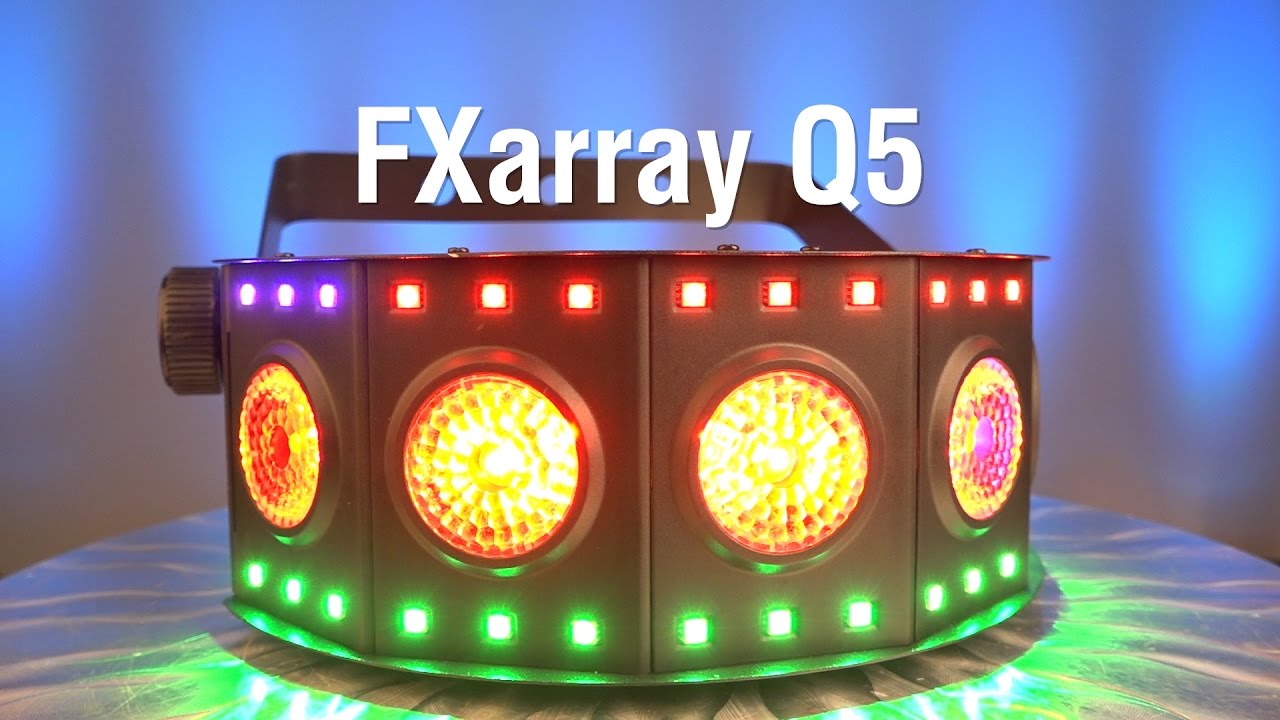 FXarray Q5 by CHAUVET DJ - YouTube