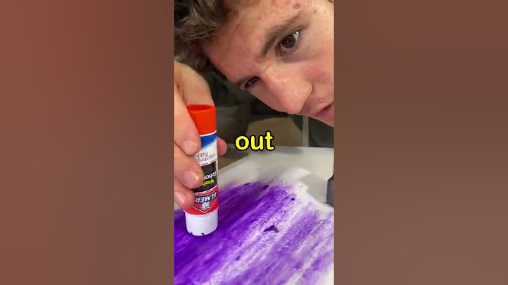 HOW MANY STOKES TO FINISH A GLUE STICK