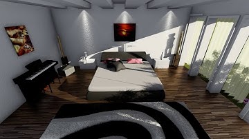 Interior 3D Modeling Timelapse - Autodesk Maya