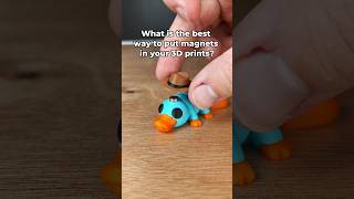 BEST way to put magnets in my 3D prints  #3dprinting