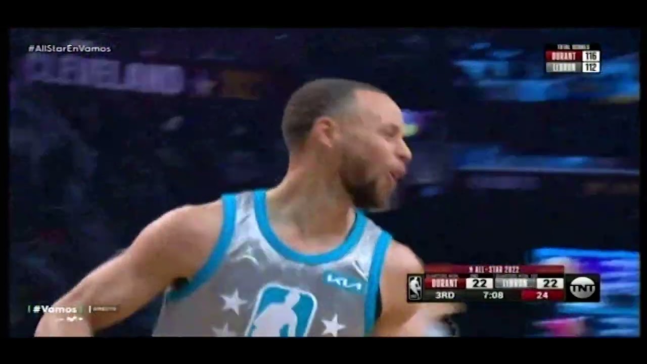 Stephen Curry 16 threes All Star Game 2022
