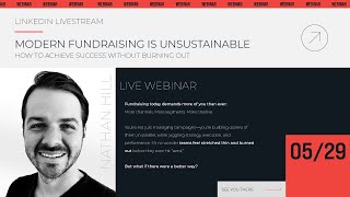 Modern Fundraising is Unsustainable: How to Be Successful and Not Burn Out