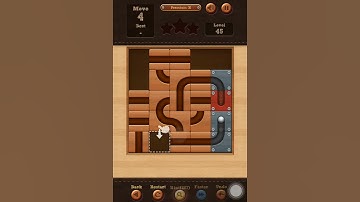 Roll the Ball slide puzzle Premium K Pack Level 45 Solution