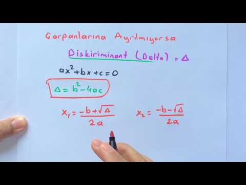 2. DERECEDEN DENKLEMLER 1/2 SÜPER ANLATIM