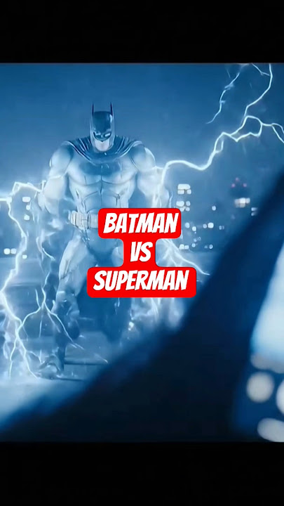 Bigfoot and Yeti in Gotham while Batman and Superman fight