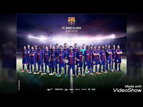 نشيد برشلونه جمهور برشلونه يقرونه داخل ملعب