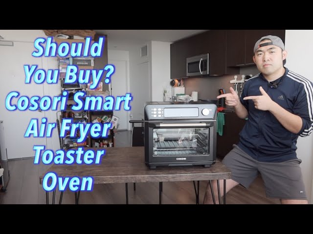COMFEE Air Fryer Toaster Oven Review GIVEAWAY! - Chef Vic Cuisine 