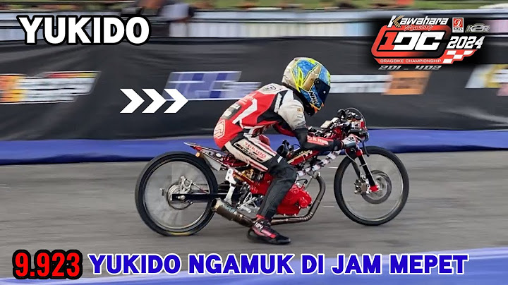 9.923 Yukido Bikin Heboh Di Jam Mepet‼️ Drag Bike IDC Wonosari