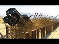Эксперименты в GTA V | Стекла + РПГ + Машины + Деревянный забор [#1]